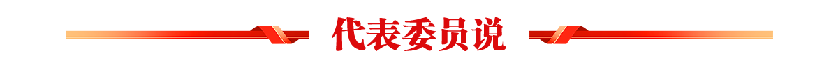 代表委员说