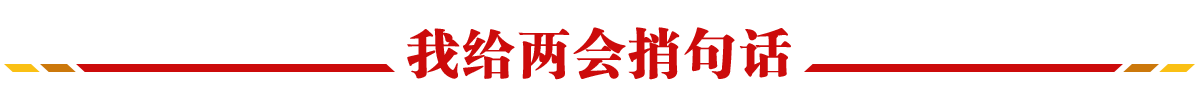 我给两会捎句话